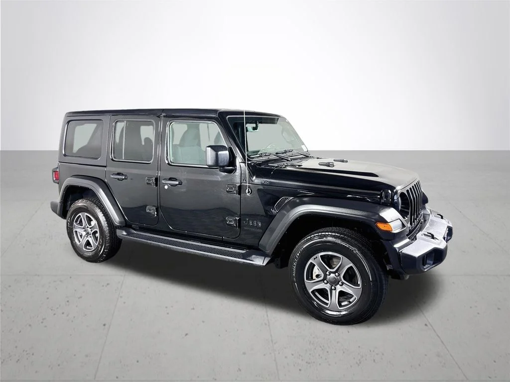 Used 2022 Black Jeep Unlimited Sport S image 4