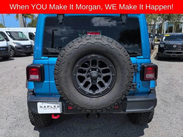 Used 2023 Blue Jeep Rubicon image 8