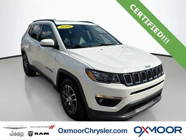 2019 Jeep Compass Latitude w/Sun/Wheel Pkg