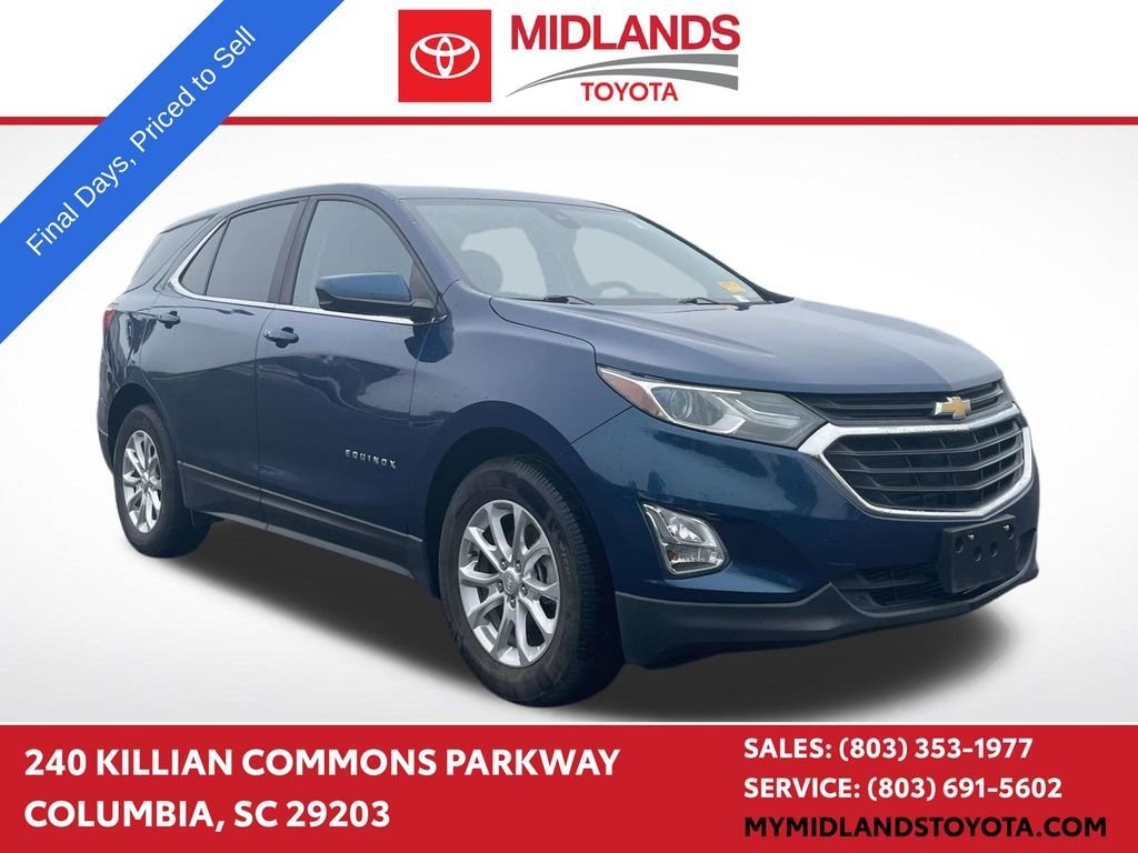 Used 2021 Blue Chevrolet LT image 1