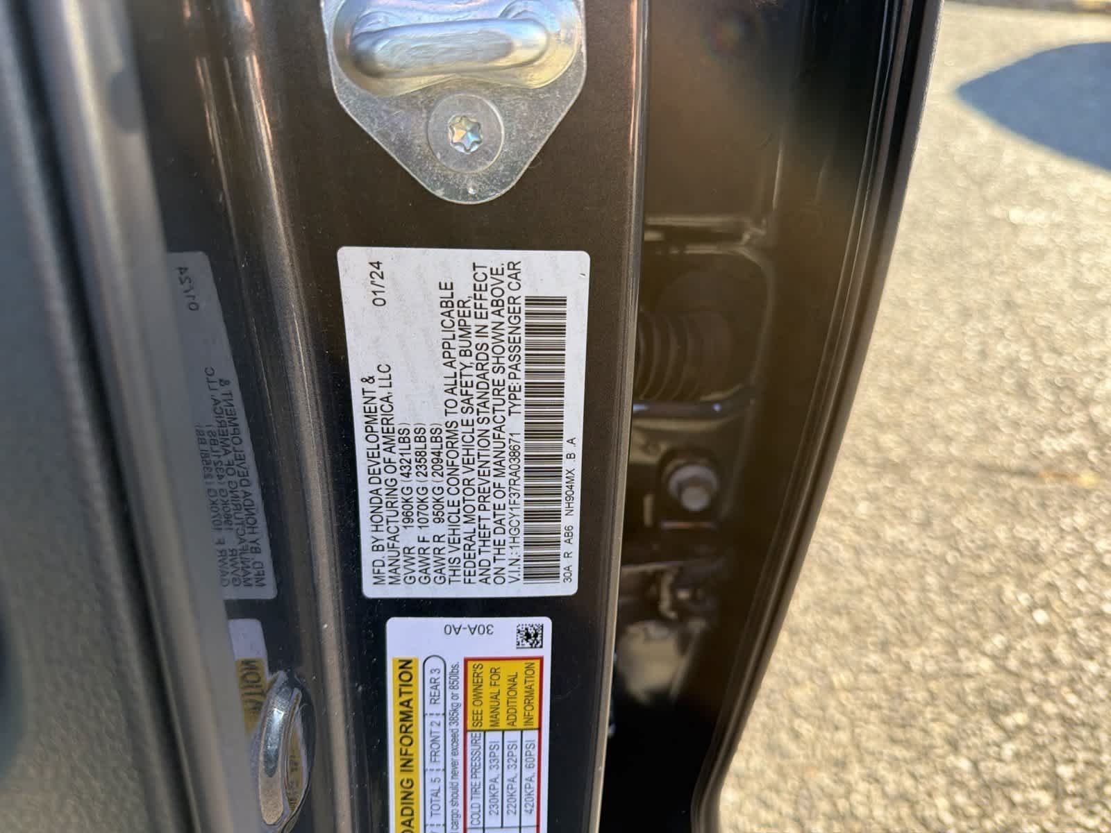 2024 Honda Accord EX - Photo 21