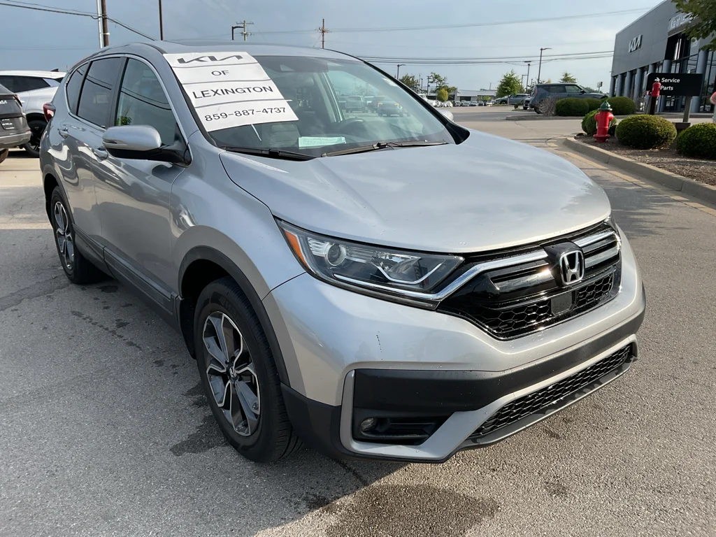 Used 2022 Lunar Silver Metallic Honda EX image 2