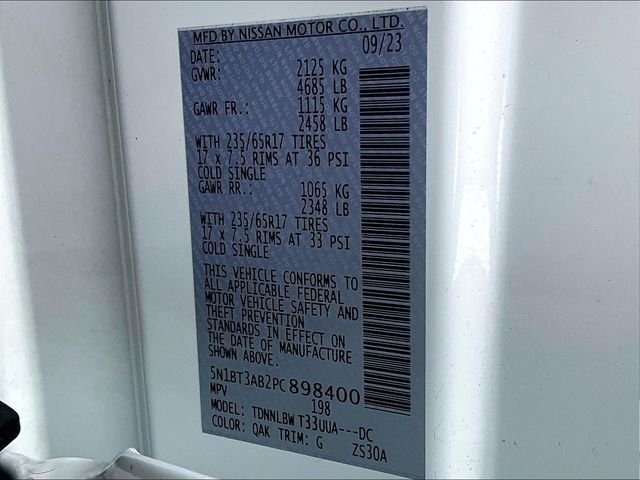 Used 2023 White Nissan S image 33