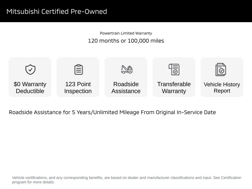 Certified Used 2024 Silver Mitsubishi SE image 4