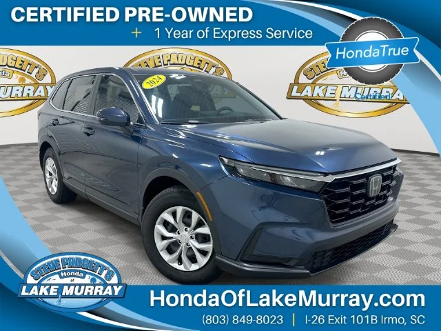 Certified Used 2024 Canyon River Blue Metallic Honda LX image 1