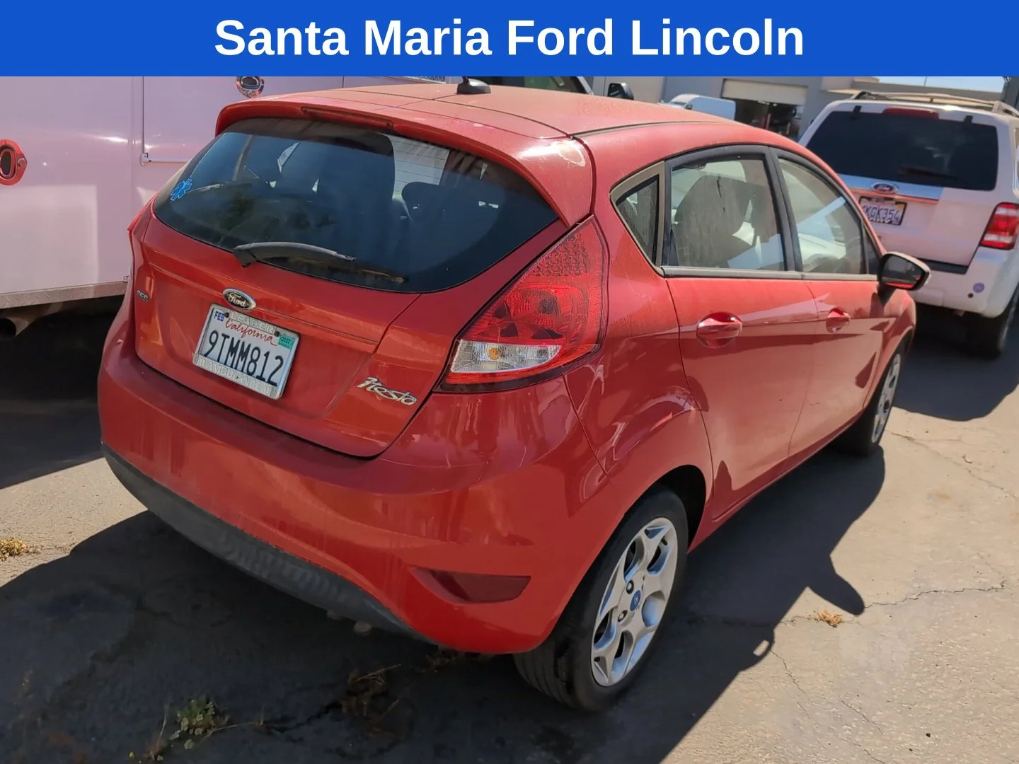 Used 2012 Race Red Ford SES image 3