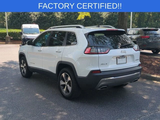Used 2020 White Jeep Limited image 3