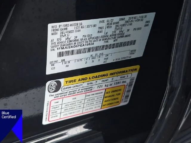 Used 2023 Black Ford Limited image 40