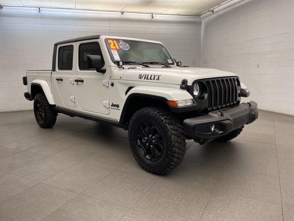 Certified Used 2021 White Jeep Willys image 3