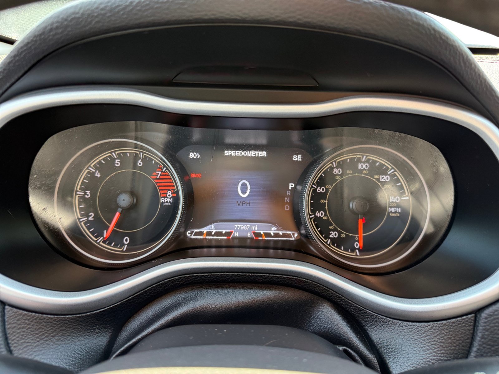 Used 2018 Diamond Black Jeep Trailhawk image 11