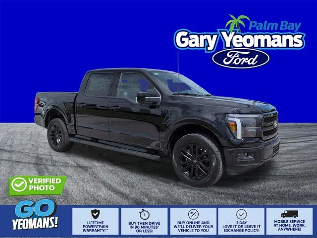 New 2026 Black Ford Lariat image 1