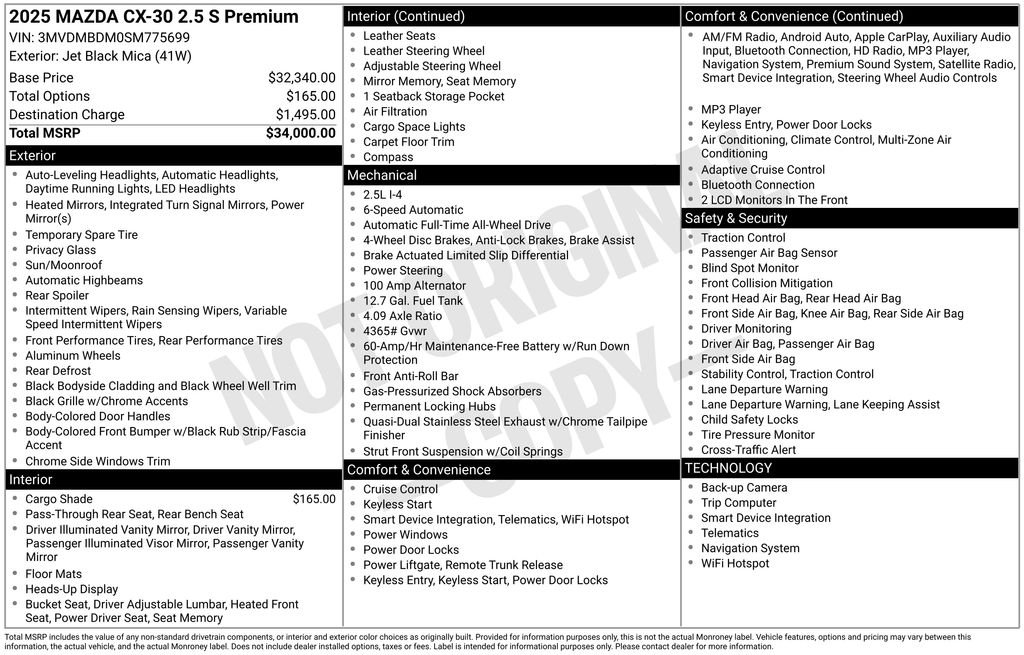 2025 Mazda CX-30 Premium - Photo 6