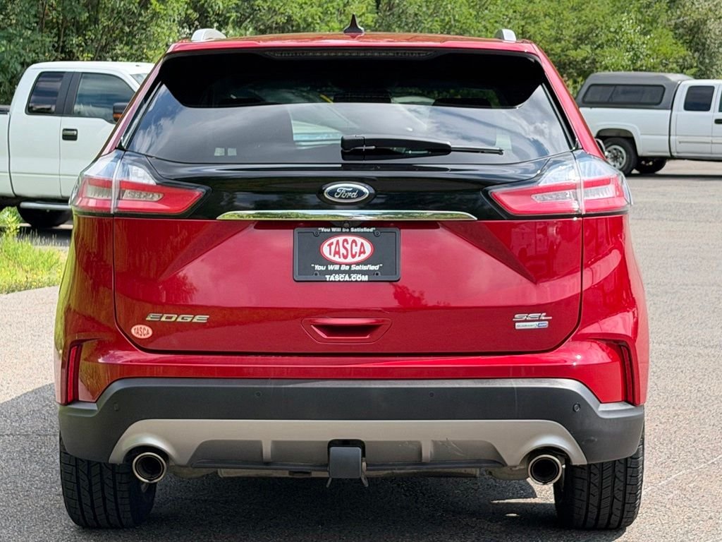 Certified Used 2020 Red Metallic Ford SEL image 26