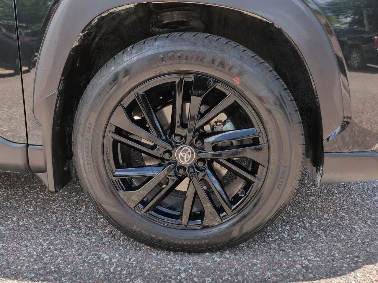 Used 2025 Jet Black Toyota Hybrid Nightshade Edition image 11