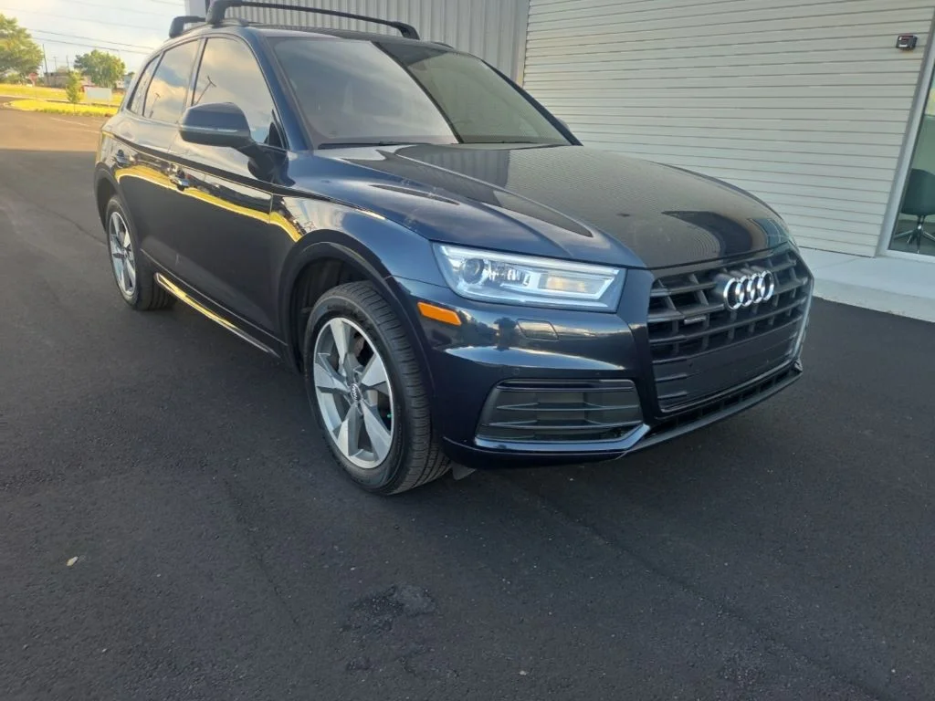 Used 2020 Blue Audi Premium image 14