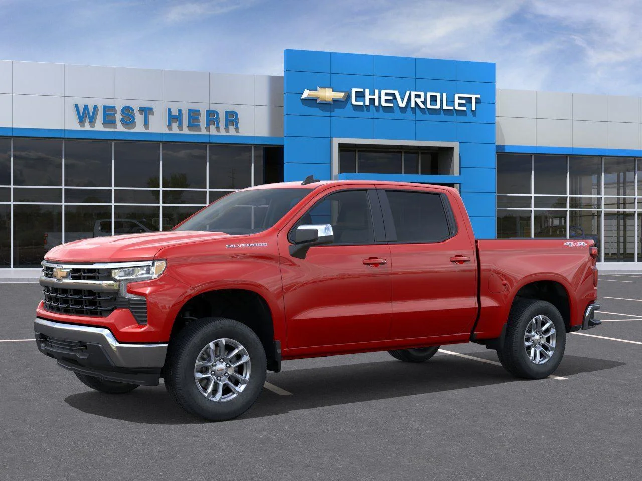 Used 2026 Red Hot Chevrolet LT image 2