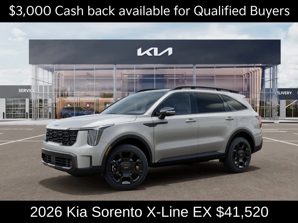 New 2026 Ivory Silver Kia X-Line EX image 4