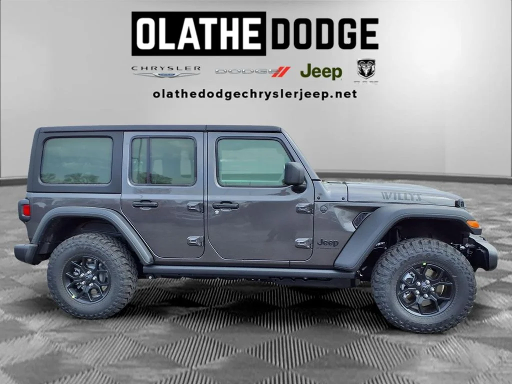 New 2026 Granite Crystal Metallic Clear-Coat Exterior Paint Jeep Willys image 27
