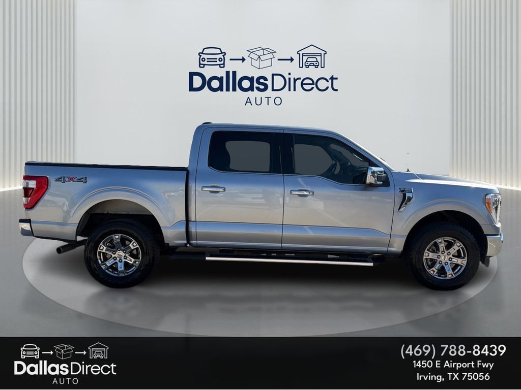 Used 2023 Iconic Silver Metallic Ford LARIAT image 5