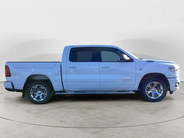 New 2026 Bright White Clearcoat Ram BIG HORN CREW CAB 4X4 5