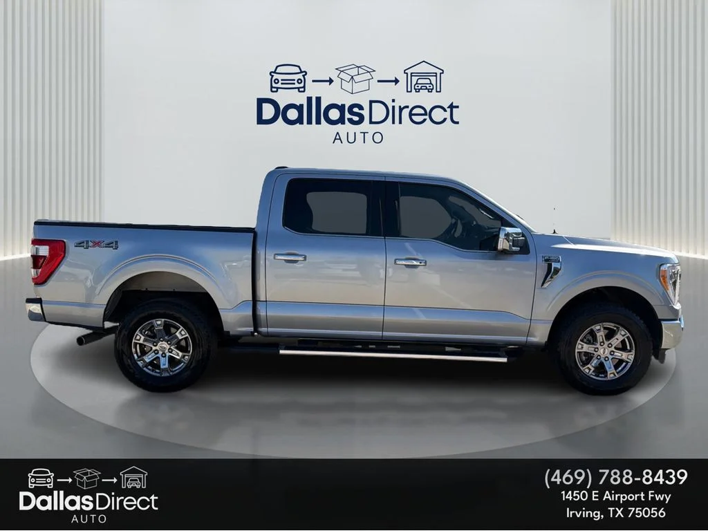 Used 2023 Iconic Silver Metallic Ford LARIAT image 5