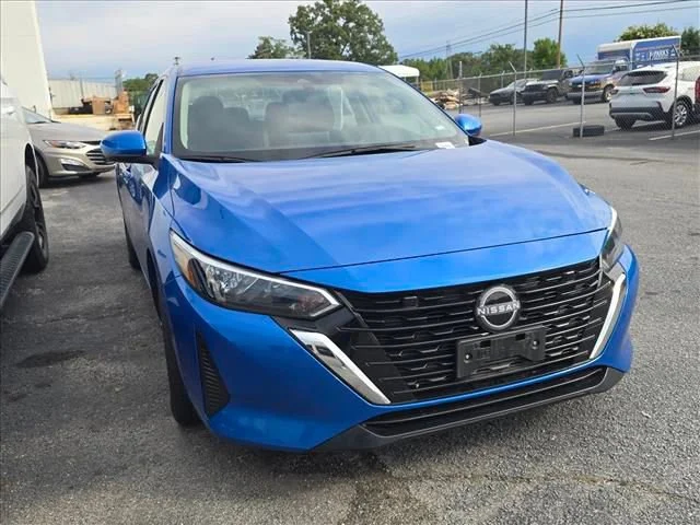 Used 2024 Electric Blue Met Nissan SV image 13
