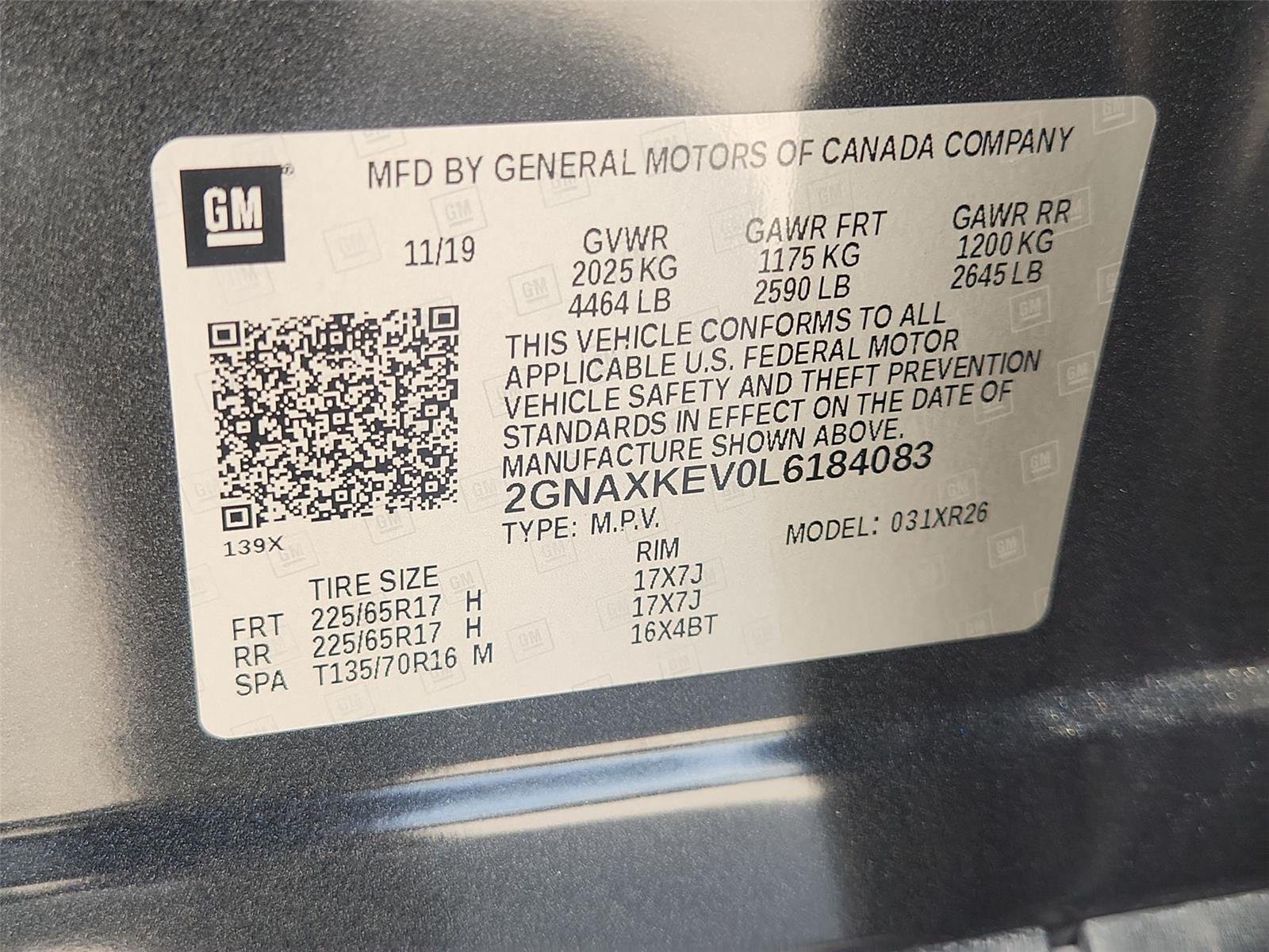 Used 2020 NIGHTFALL GRAY METALLIC Chevrolet LT image 33