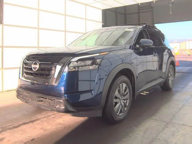 Used 2025 Blue Nissan SV image 12