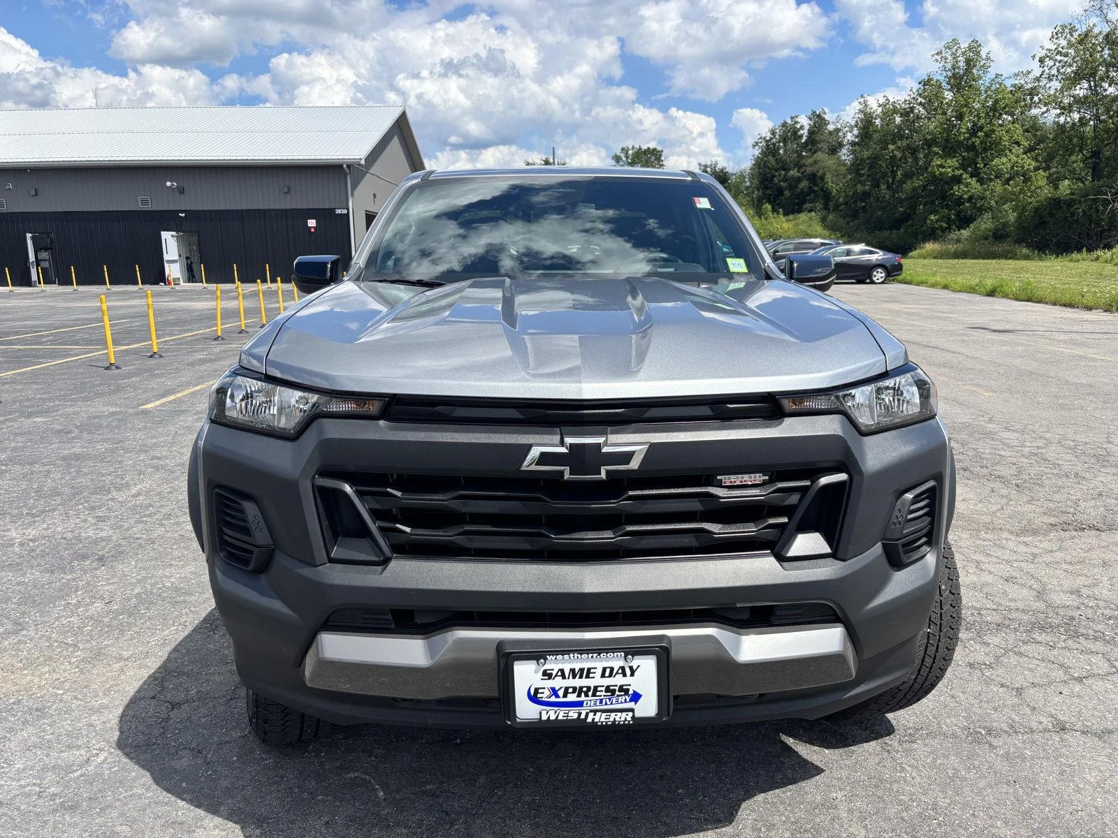 Used 2024 Sterling Gray Metallic Chevrolet Trail Boss image 2
