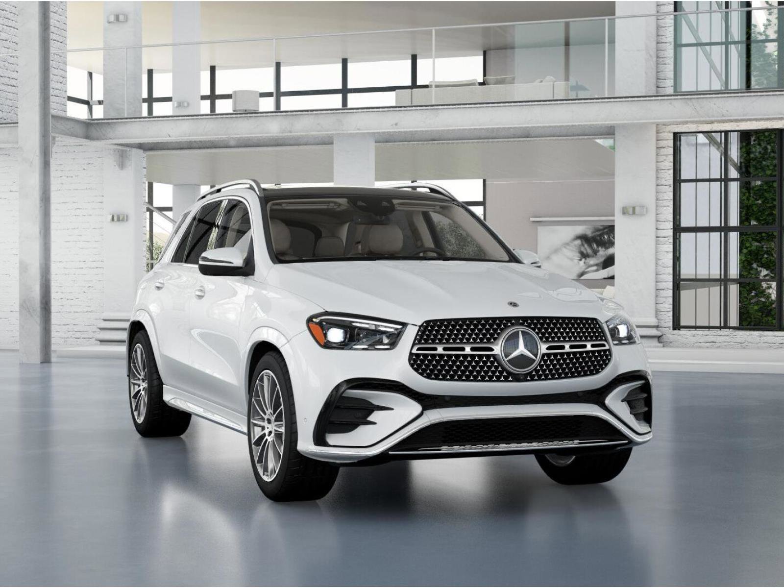 New 2026 MANUFAKTUR Moonlight White Metallic Mercedes-Benz GLE 350 image 51