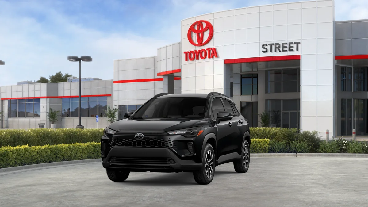 New 2026 Jet Black Toyota Hybrid SE image 19