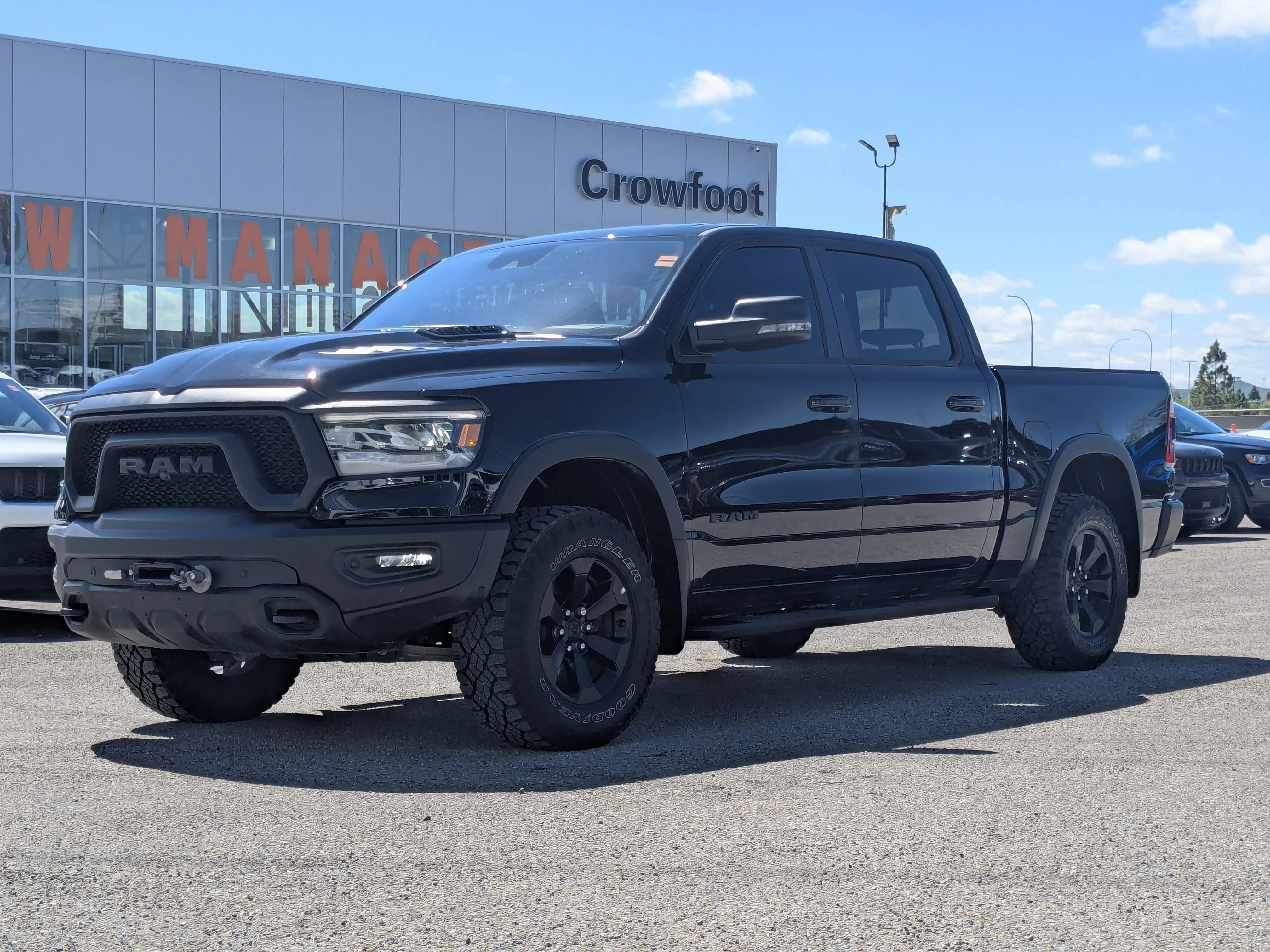 Used 2024 Black RAM Rebel - GT Pkg - Rebel Level II - Dual Pane Sunroof - Night Edition - LOADED TRUCK image 4