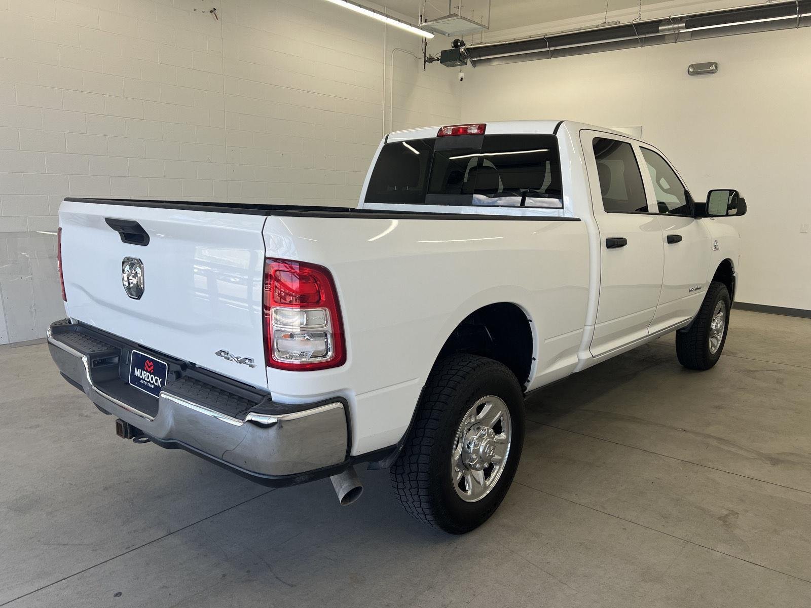 Used 2022 Bright White Clearcoat Ram Tradesman image 4