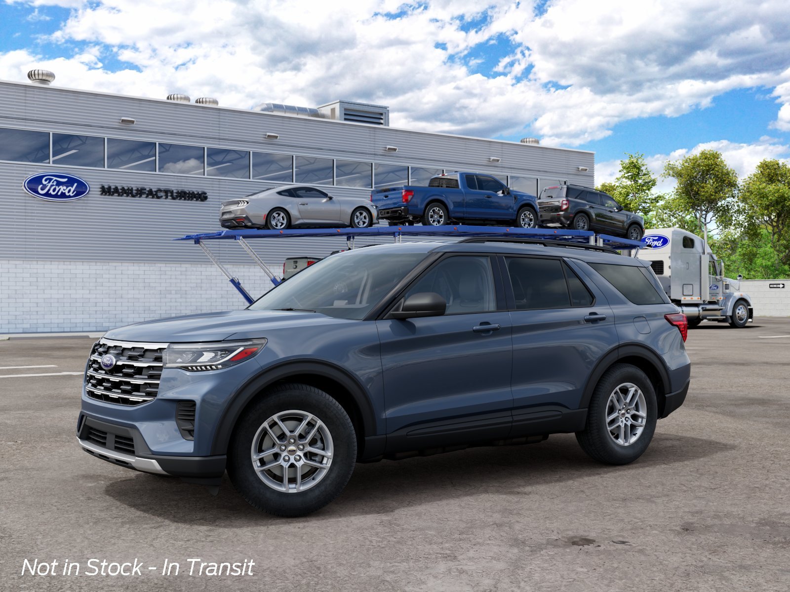New 2027 Blue Ford Active image 1