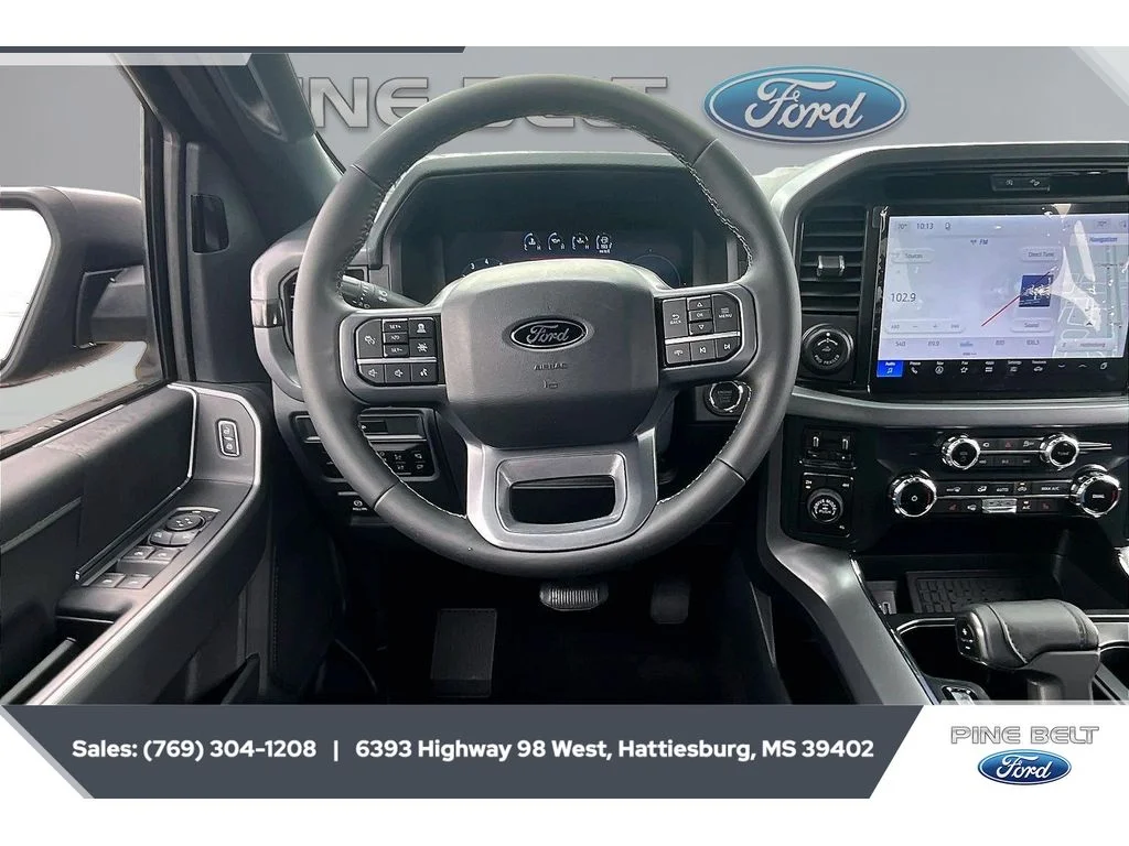 New 2026 Antimatter Blue Metallic Ford XLT image 5