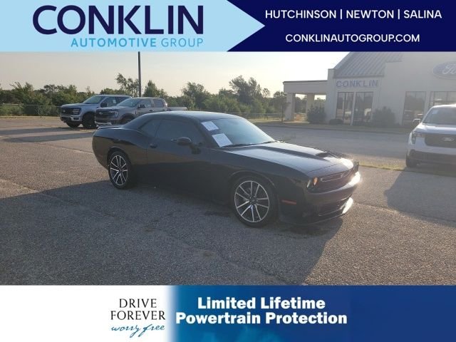 Used 2023 Pitch Black Clearcoat Dodge GT image 1