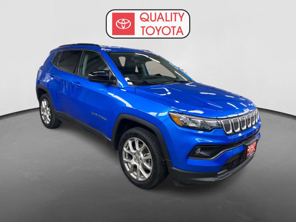 Used 2022 Jeep Compass Latitude Lux with VIN 3C4NJDFB5NT127288 for sale in Fergus Falls, Minnesota