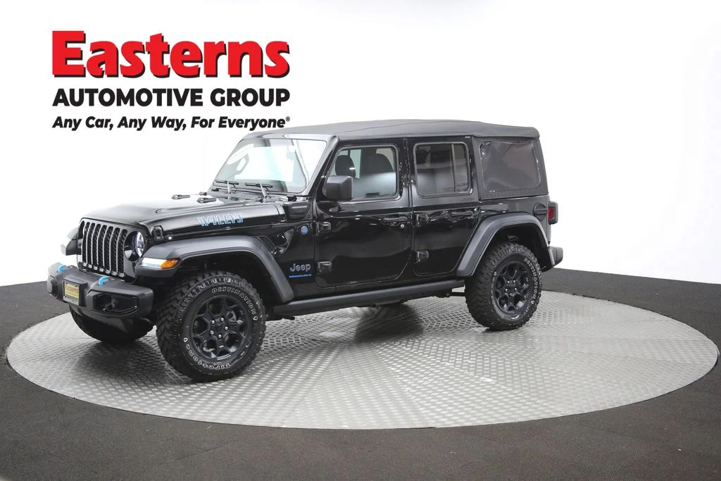 Used 2023 Black Jeep Willys 4xe image 59