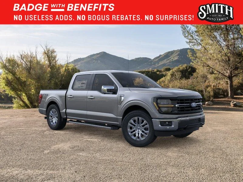 New 2026 Carbonized Gray Metallic Ford XLT image 8