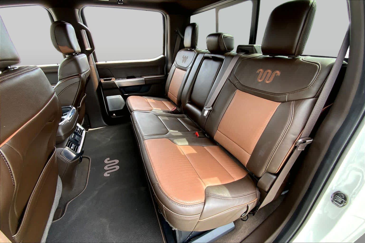 Used 2023 Star White Metallic Tri-Coat/Stone Gray Ford King Ranch image 20
