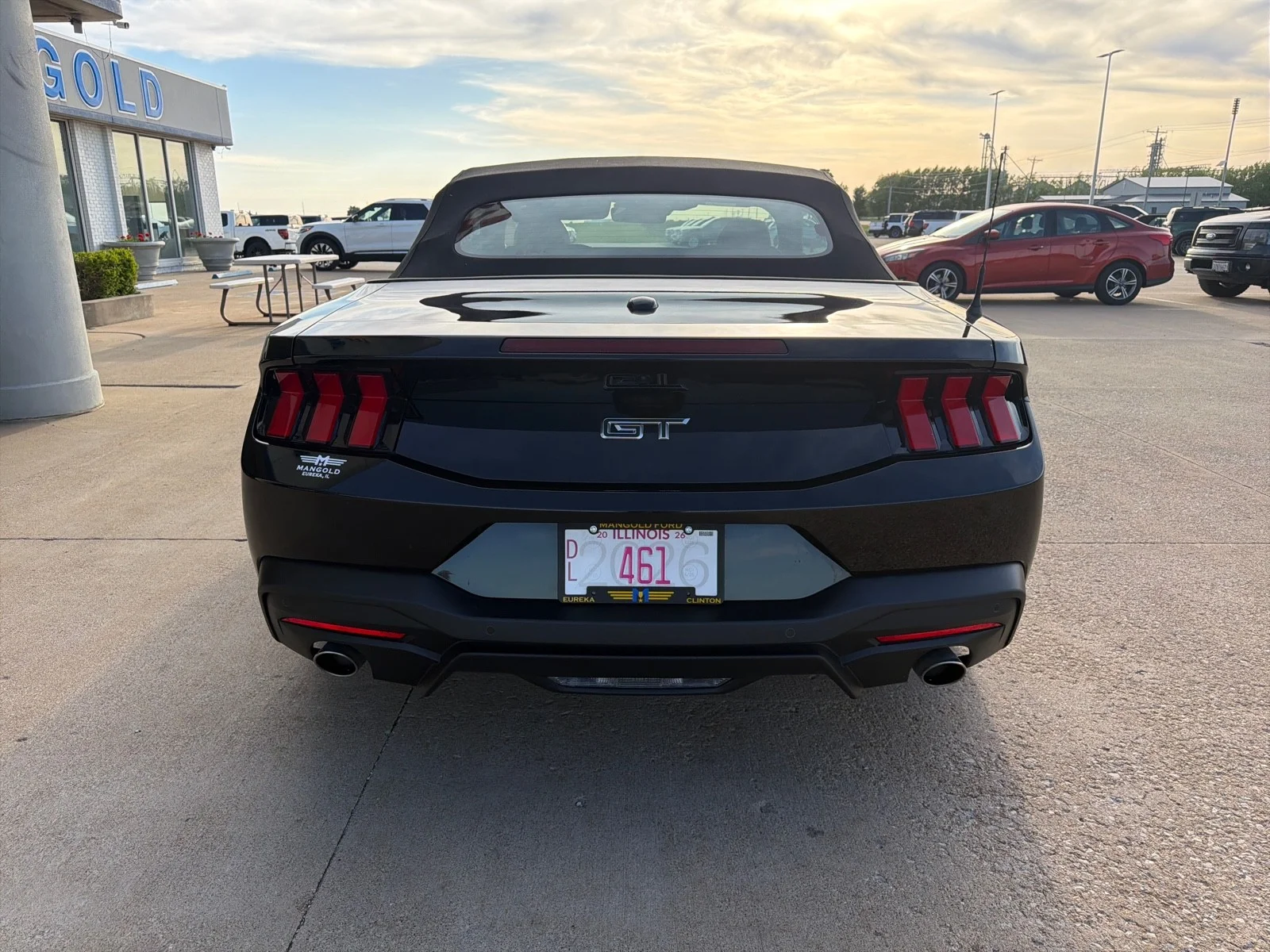 New 2026 Shadow Black Ford GT Premium Convertible image 7
