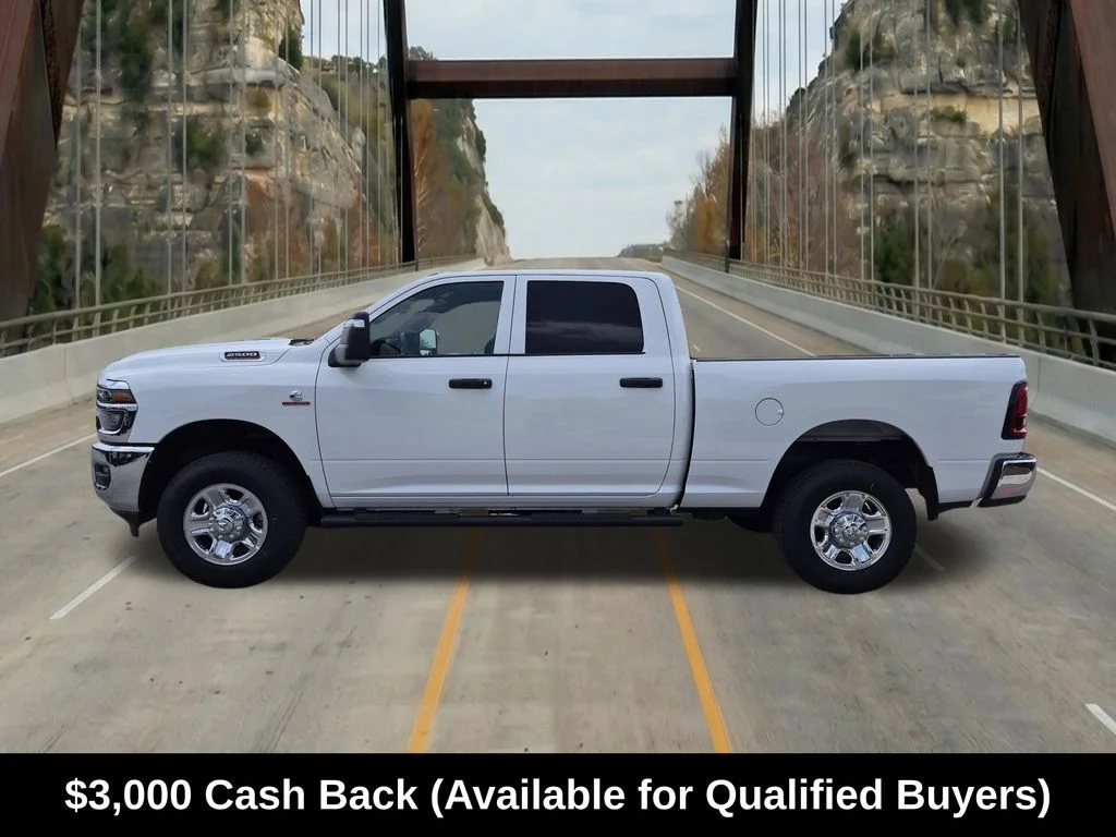 New 2026 Bright White Clear-Coat Exterior Paint RAM Tradesman image 5