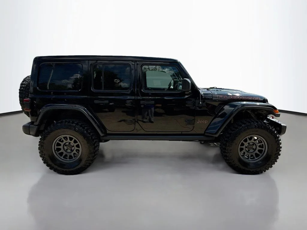 Used 2021 Black Clearcoat Jeep Unlimited Rubicon image 8