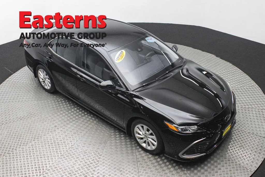 Used 2021 Black Toyota LE image 3