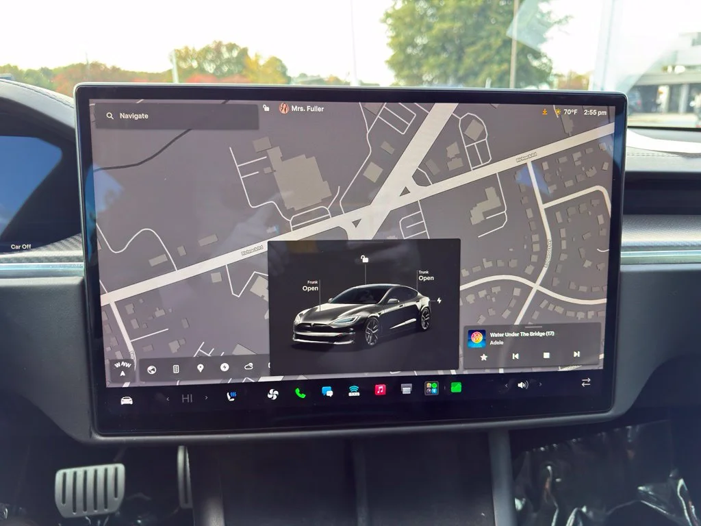 Used 2021 Black Tesla Plaid image 16