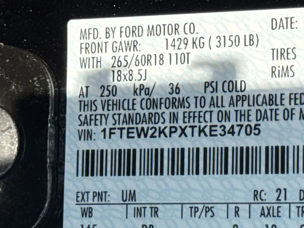 Used 2026 Black Ford STX image 30