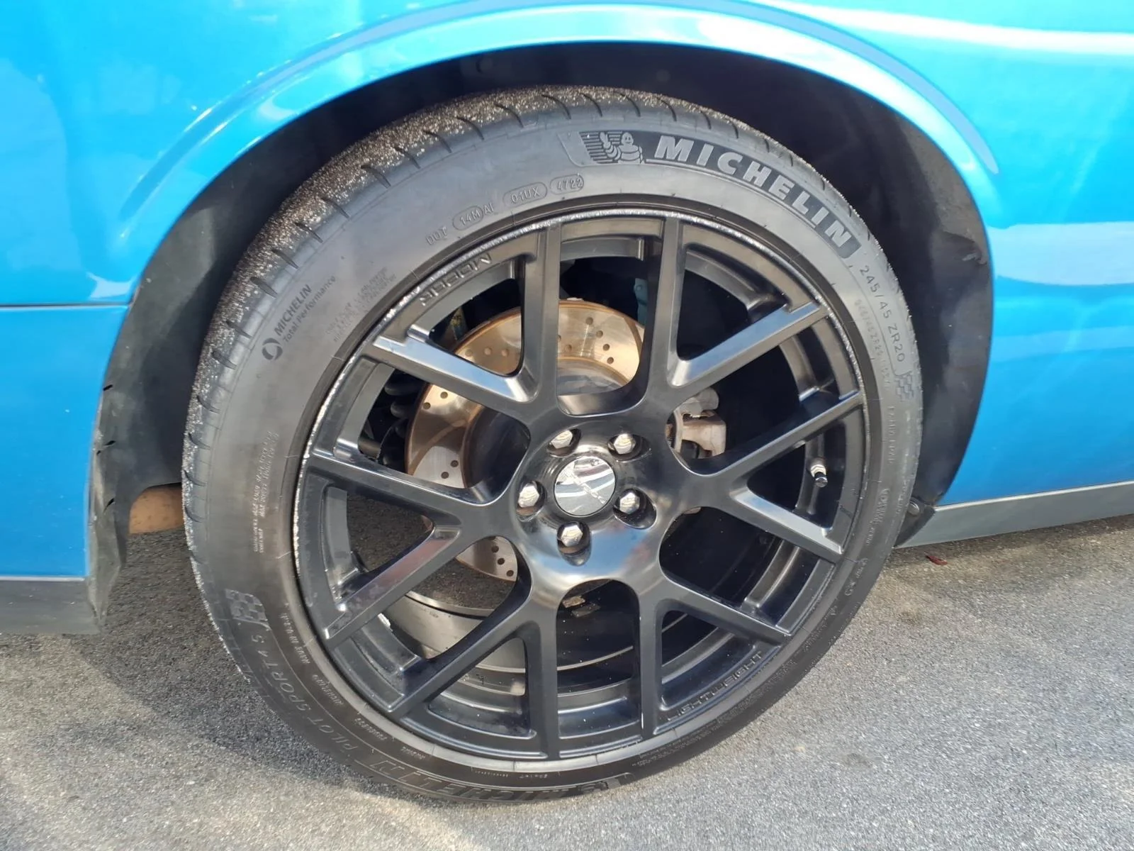 Used 2015 B5 Blue Pearl Coat Dodge R/T Plus Shaker image 14