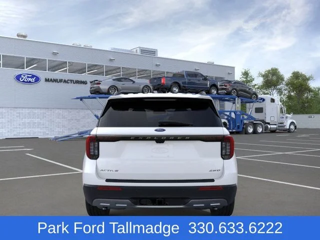 New 2026 Star White Metallic Tri-Coat Ford Active image 5