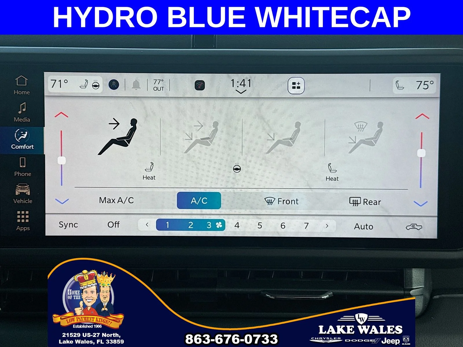 New 2026 Hydro Blue Pearl-Coat Exterior Paint Jeep  image 14