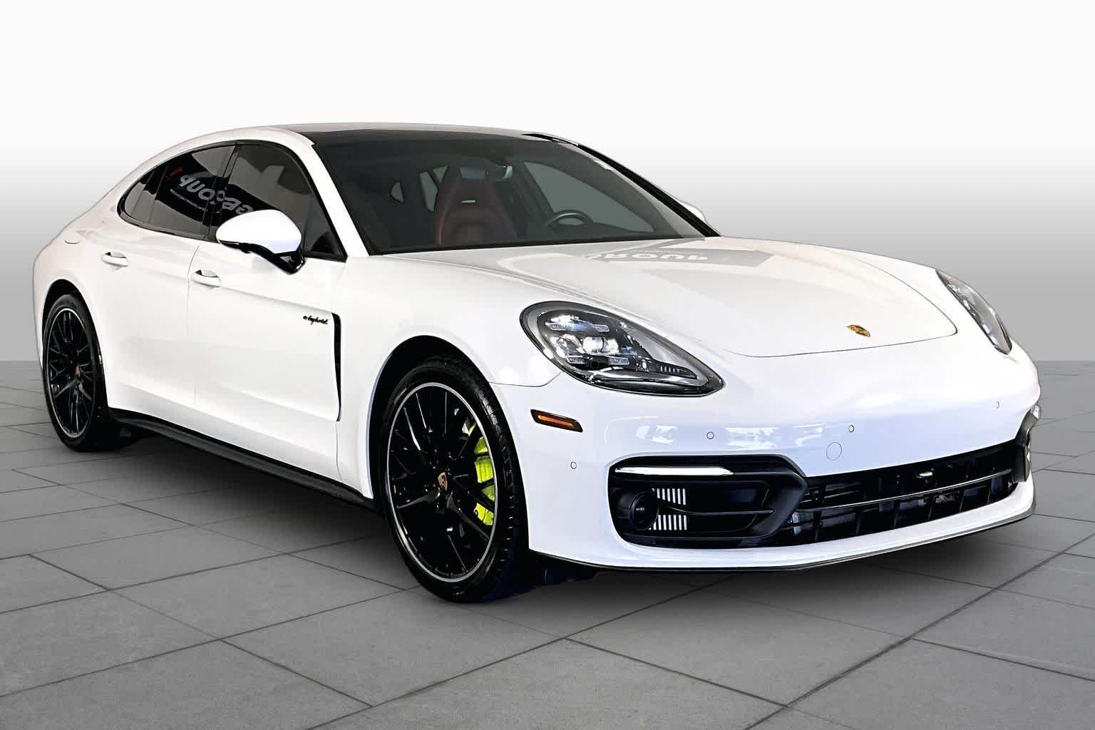 Used 2021 Carrara White Metallic Porsche 4S E-Hybrid image 3